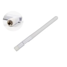 Antena LoRa 868Mhz 3Dbi Branca SMA Macho