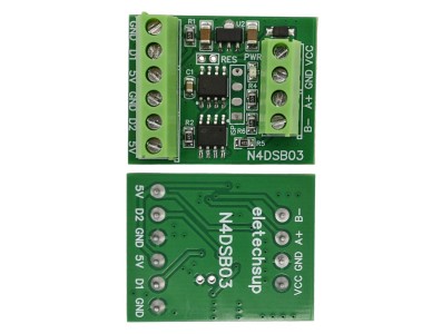 Caracter&iacute;sticas Conversor RS485 para DS18B20 - N4DSB03 - Imagem 3