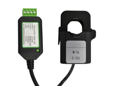 Sensor de Corrente AC 160A RS485 Modbus RTU 12V com Conversor Integrado - USR-SCT10-16KD-150 - Imagem 2