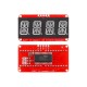 M&oacute;dulo Display 14 Segmentos 4 D&iacute;gitos I2C HT16K33 - Thumb 4