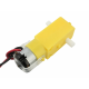 Motor com Fios Soldados e Caixa de Redu&ccedil;&atilde;o 120:1 80RPM - Thumb 2