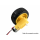 Motor com Fios Soldados e Caixa de Redu&ccedil;&atilde;o 120:1 80RPM - Thumb 3