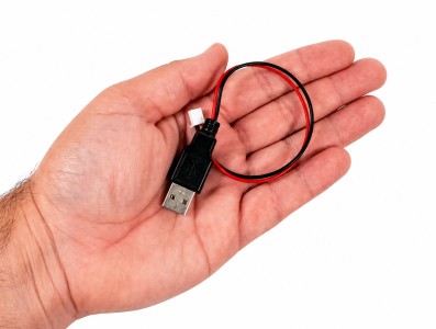 Cabo de Alimenta&ccedil;&atilde;o USB-A Macho para JST XH2.54 2 Pinos - 20cm - Imagem 4