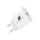 Fonte Chaveada Turbo 5V, 9V, 10V, 12V (3A) 30W USB-C - Branco - Thumb 1