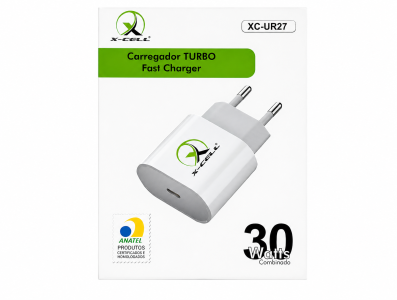 Fonte Chaveada Turbo 5V, 9V, 10V, 12V (3A) 30W USB-C - Branco - Imagem 4