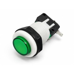 Bot&atilde;o Pulsador Arcade PBS-29 com Microswitch - Verde