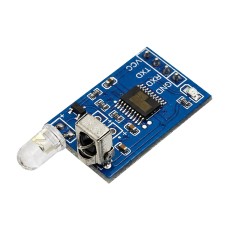 M&oacute;dulo Emissor Infravermelho + Receptor IR / Codificador Decodificador IR Serial - YS-IRTM