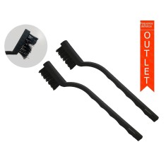 Escova Antiest&aacute;tica para Limpeza/ Cerdas Macias - Kit com 2 unidades OUTLET