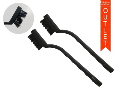 Escova Antiest&aacute;tica para Limpeza/ Cerdas Macias - Kit com 2 unidades OUTLET - Imagem 1