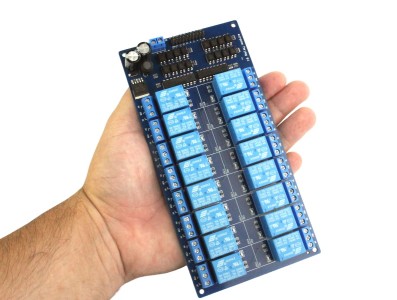 M&oacute;dulo Rel&eacute; 5V 10A 16 Canais com Optoacopladores - OUTLET - Imagem 4