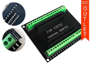 Expansor com Borne para NodeMCU ESP32S 38 Pinos - OUTLET - Imagem 1