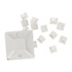 Fixador Auto Adesivo 28x28x6mm - Kit com 500 Unidades - Thumb 3