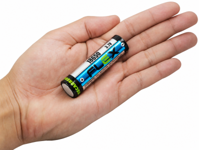 Bateria 18650 Recarregavel 3.7V 2600mAh - Flat-top - Imagem 4