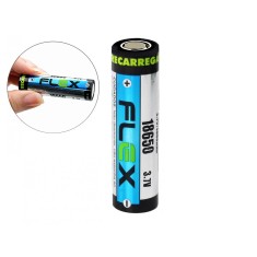 Bateria 18650 L&iacute;tio Recarreg&aacute;vel 3.7V 3800mAh Flat-top