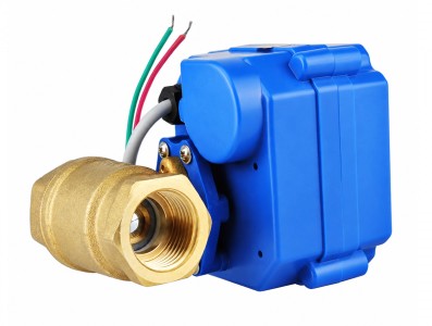 V&aacute;lvula Motorizada Esfera 2 Vias 1/2" 12V DC - DN15 - Imagem 2