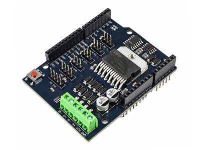 Pinout/Pinos de conex&atilde;o de Shield Ponte H L298HN 2 Canais 2A - Imagem 1