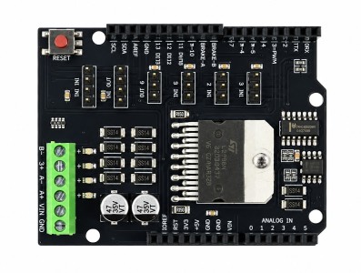 Pinout/Pinos de conex&atilde;o de Shield Ponte H L298HN 2 Canais 2A - Imagem 2