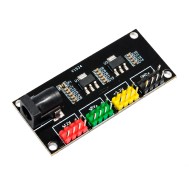 M&oacute;dulo Expansor de Alimenta&ccedil;&atilde;o 3,3V 5V e 12V com Jack P4