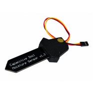 Sensor de Umidade de Solo Capacitivo 5V Encapsulado em Resina + Jumper