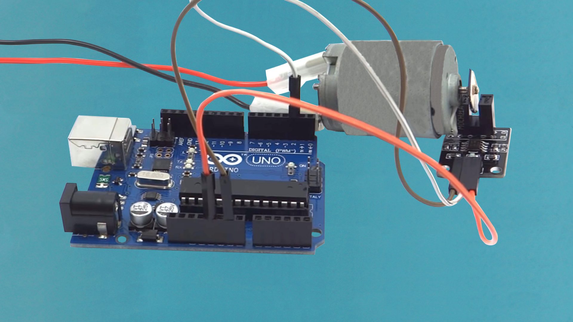 Sensor de Velocidade Arduino Medindo a Rotação de Motores