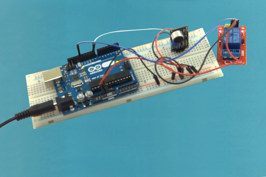 Projeto Sensor de Som Arduino em com Relé