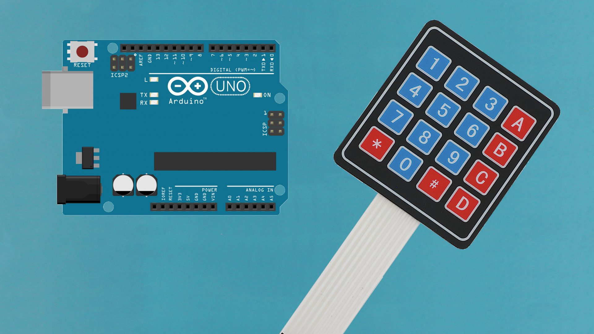 Projeto Teclado Matricial Arduino