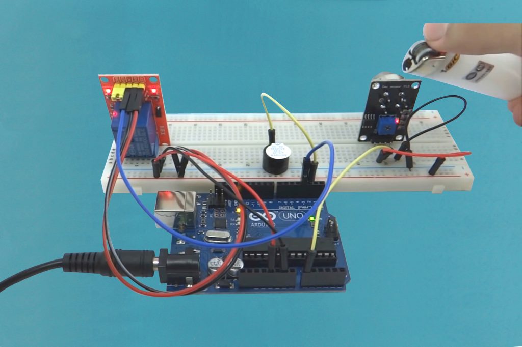 Sensor de Gás Arduino MQ-2 para Gases Inflamáveis e Fumaça