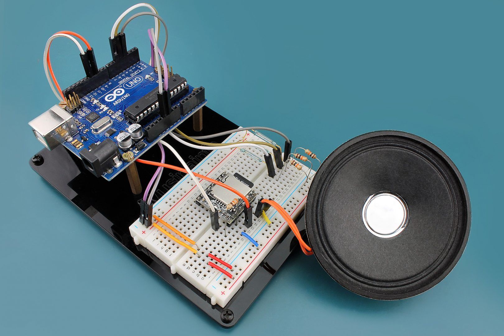 Projeto Arduino com Módulo MP3 Arduino DFPlayer Mini