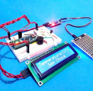 Sensor de Chuva Arduino em Alarme para Automação Residencial