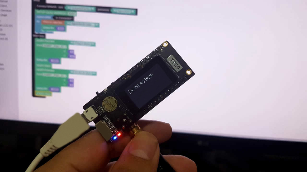 Programando ESP32 LoRa TTGO Sem Saber Programação