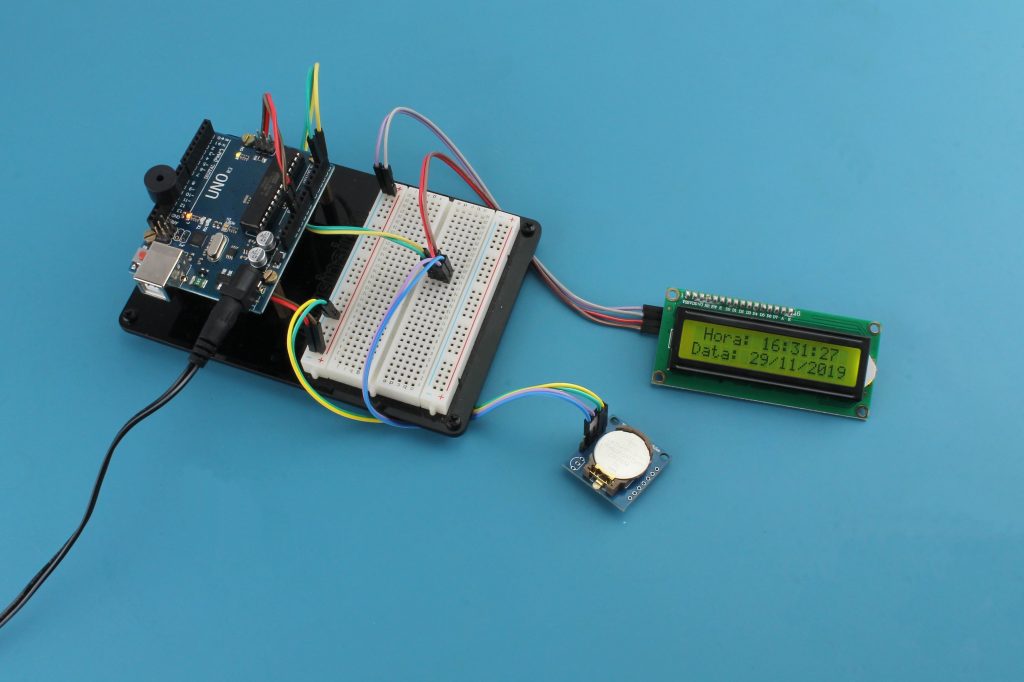 Projeto Relógio Arduino com Display e RTC