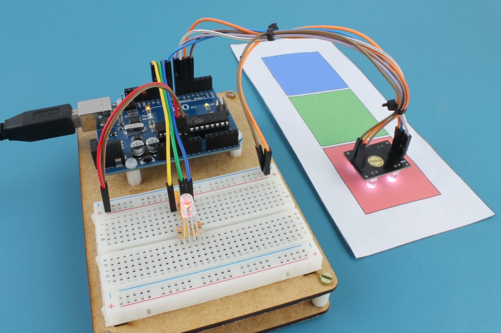 Projeto Arduino Sensor de Cor