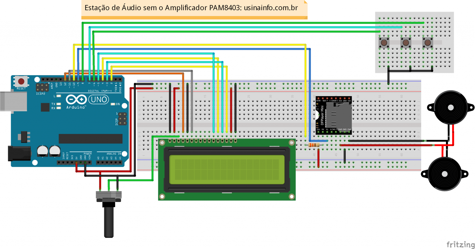 Dfplayer Mini Arduino: Projeto Construa seu MP3 Exclusivo - UsinaInfo