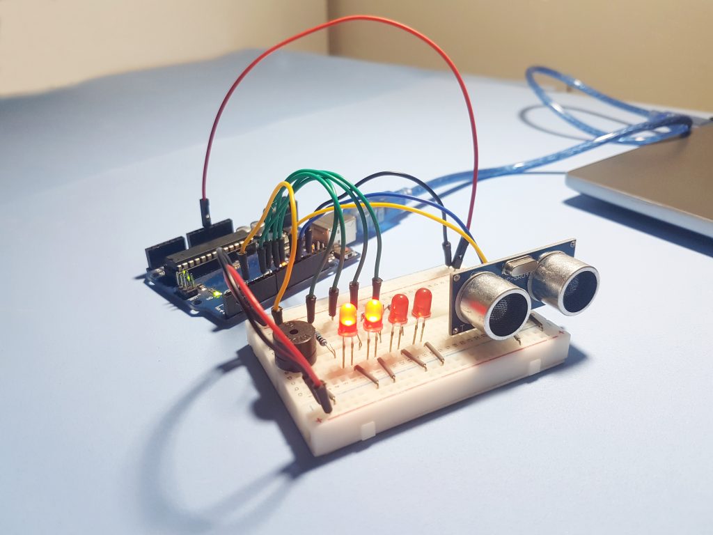 Projeto Sensor de Estacionamento Arduino