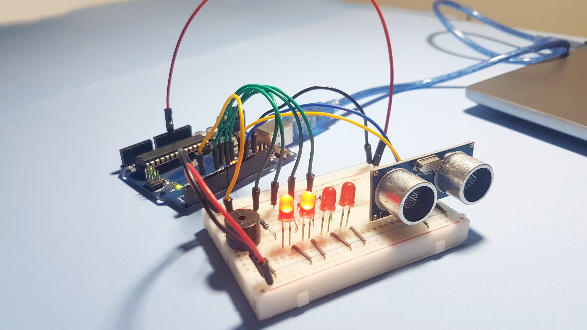 Projeto Sensor de Estacionamento Arduino