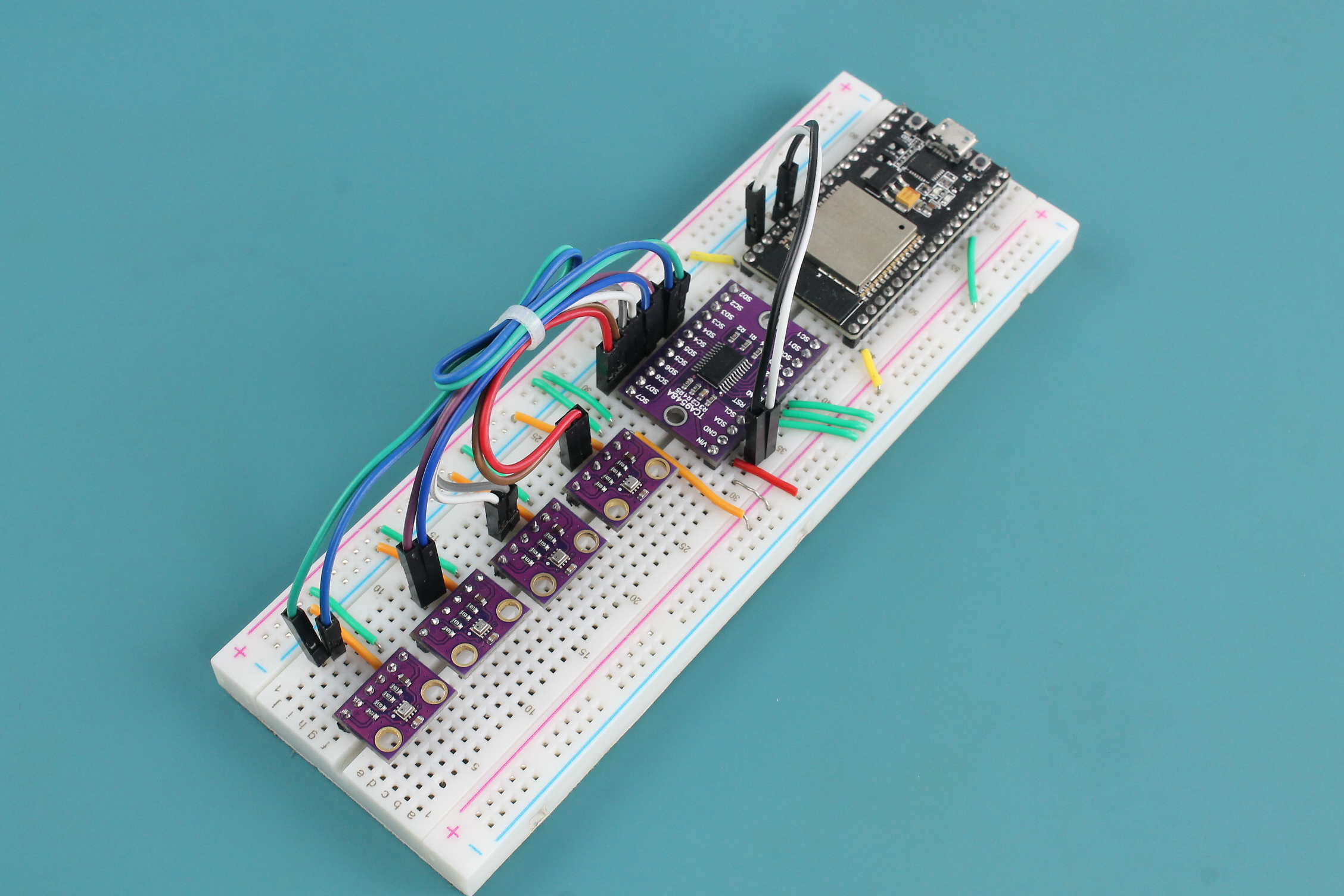 Multiplexador I2C – Controle até 64 Sensores com ESP32 - Blog Usinainfo