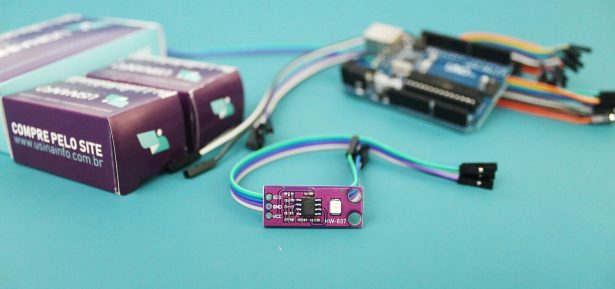 Projeto Sensor UV GUVA-S12SD com Arduino