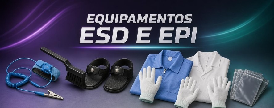 Equipamentos ESD e EPI