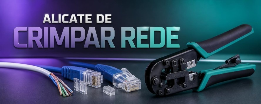 Alicate de Crimpar Rede