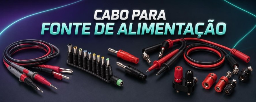 Cabo para Fonte de Alimenta&ccedil;&atilde;o
