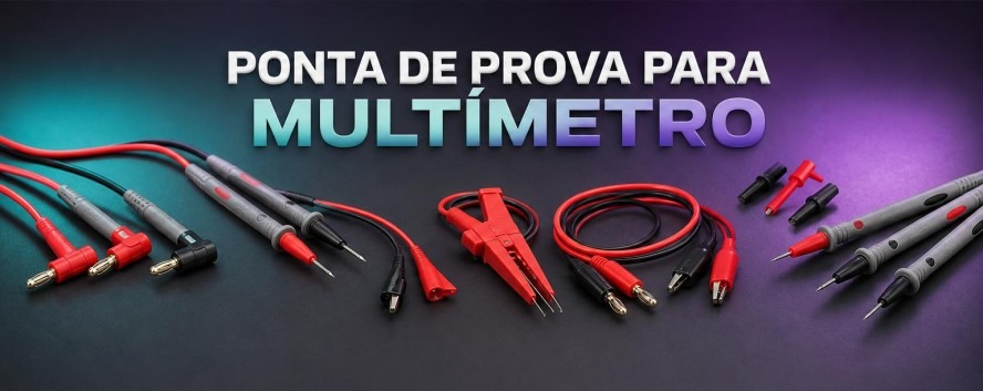 Ponta de Prova para Mult&iacute;metro