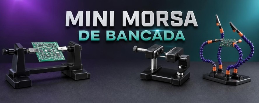 Mini Morsa de Bancada