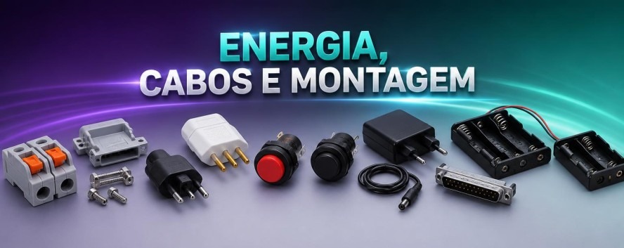 Energia, Cabos e Montagem