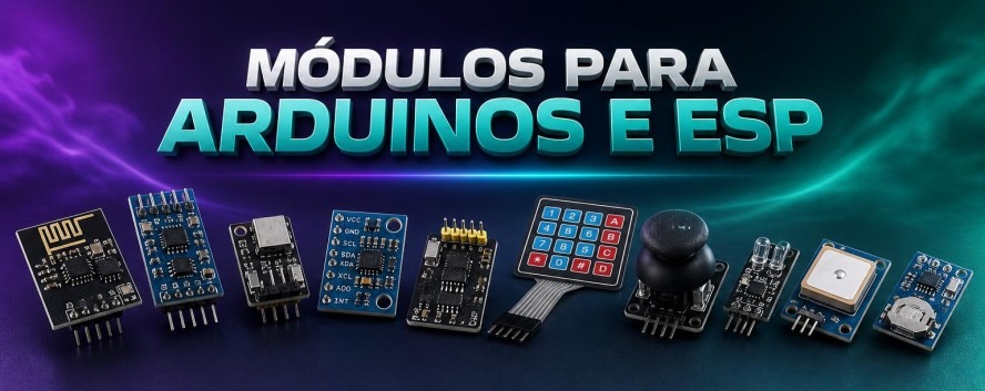 M&oacute;dulos para Arduino e ESP 