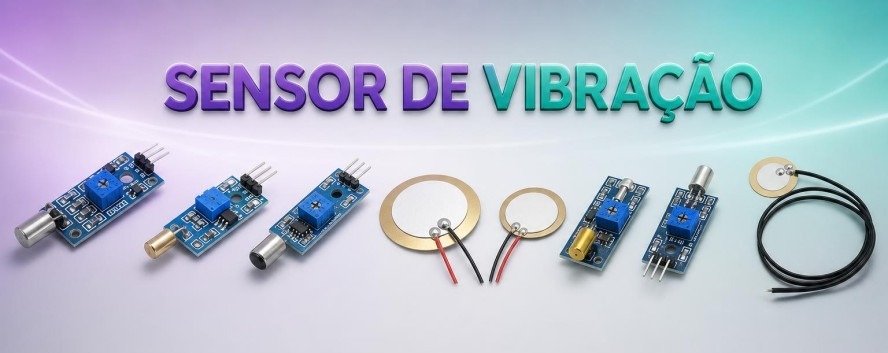 Sensor de Vibra&ccedil;&atilde;o