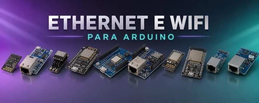 Ethernet e WiFi para Arduino