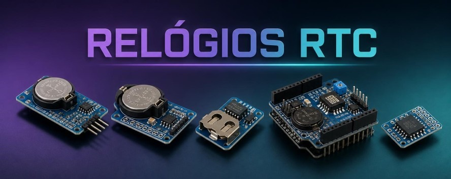 M&oacute;dulos Rel&oacute;gio RTC