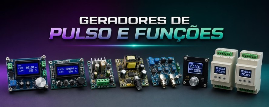 Geradores de Pulso e Fun&ccedil;&otilde;es