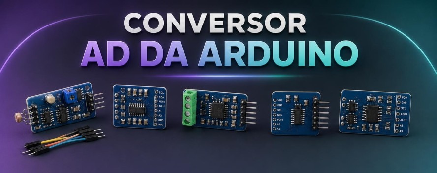 Conversor AD DA Arduino