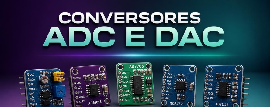 Conversores ADC e DAC